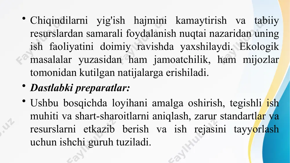 iso 14001 atrof-muhitni boshqarish tizimi qanday o'rnatiladi - Page 3