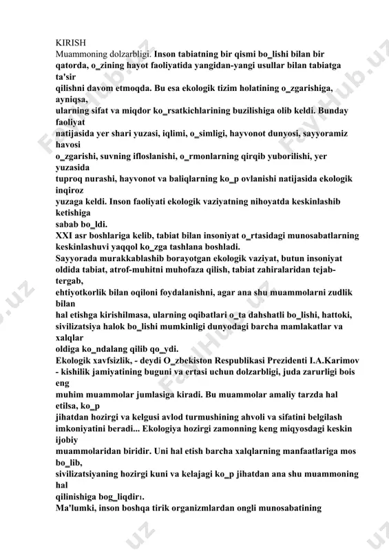 "o’quvchilarni tabiatni e’zozlashga o’rgatish yo’lari" - Page 3