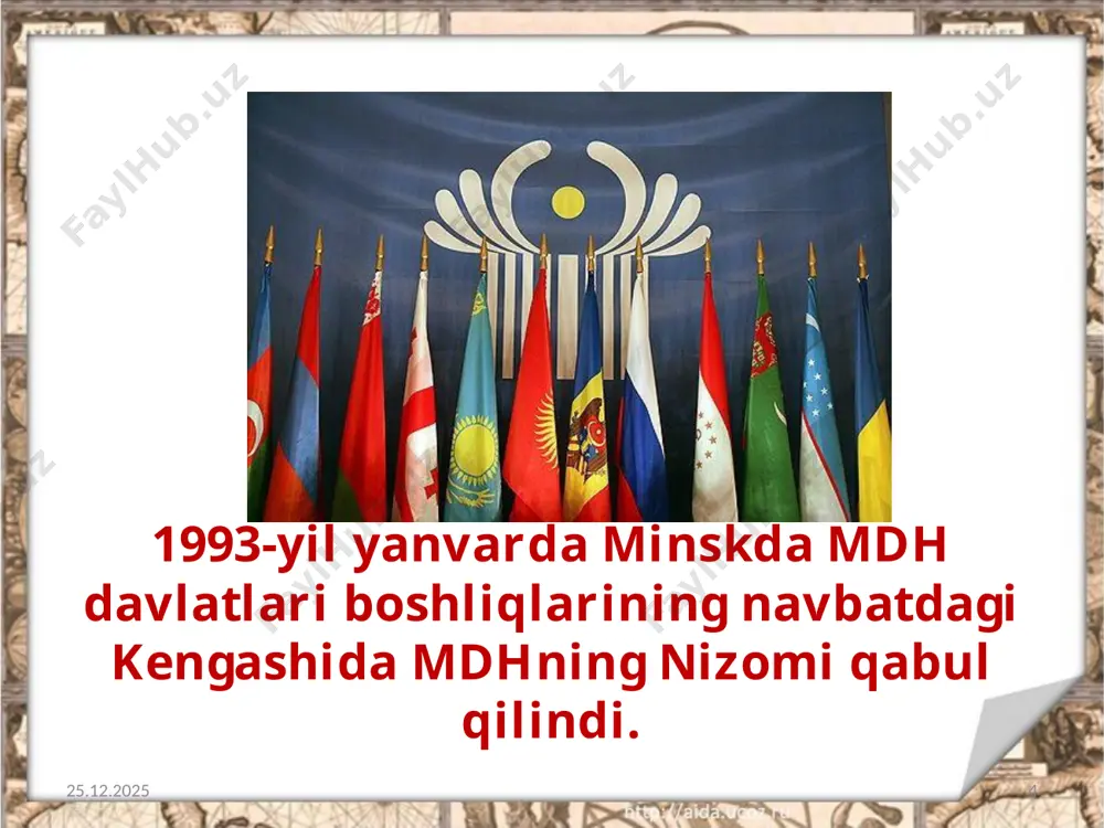 o‘zbekistonning mintaqaviy tashkilotlar doirasida ko‘ptomonlama hamkorligi 11- sinf - Page 4