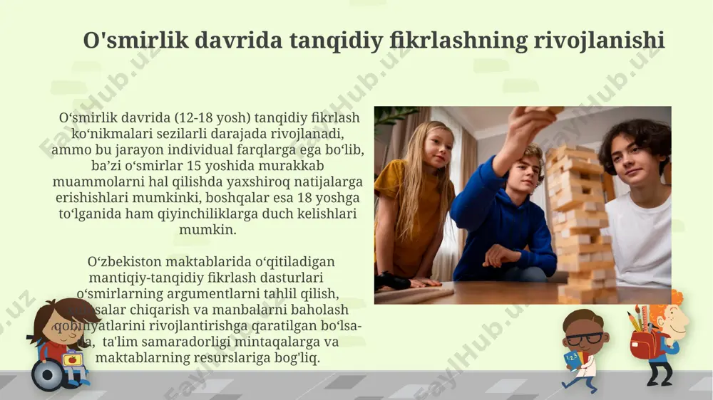 oʻsmirlik davri psixik rivojlanish va xususiyatlari - Page 4