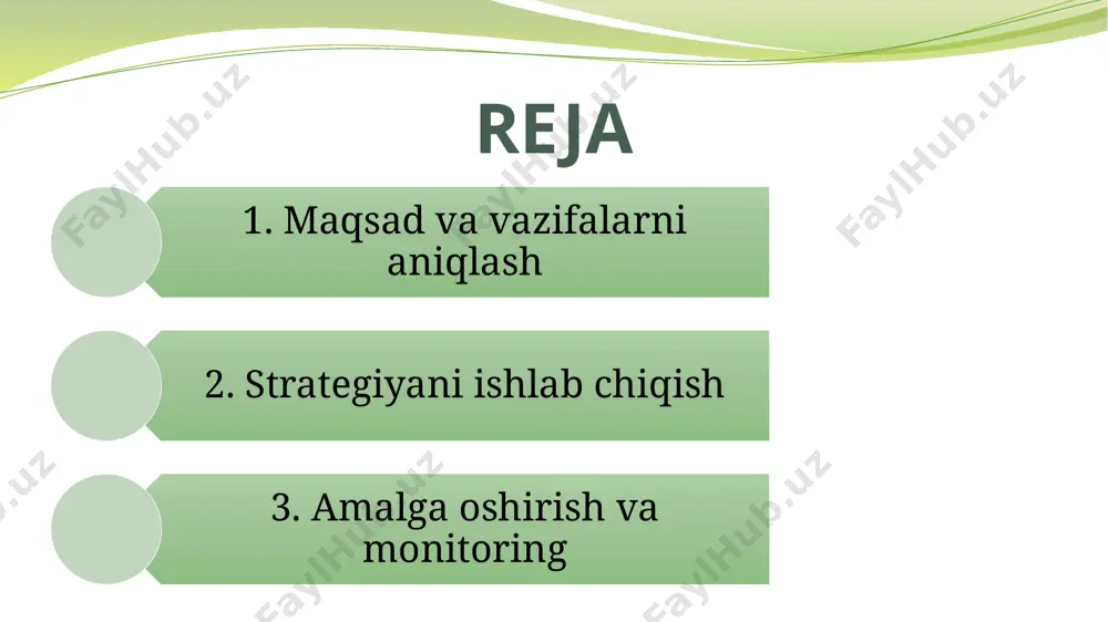 sadli auditoriyaga qaratilgan maxsus aksiyalar, chegirmalar va promoaksiyalar yordamida sotuvlar va mijozlarni jalb qilish strategiyasi ishlab chiqiladi. jarayonlarni standartlashtirish xizmat ko‘rsatish protseduralari: har bir jarayon – mijozlarni qabul qilish, buyurtmalarni bajarish, ovqat tayyorlash, xona tozaligi va boshqa xizmatlar – aniq va yozma standartlarga asoslanishi lozim. bu mijozlarga doimiy va sifatli xizmat ko‘rsatishni ta’minlaydi. ichki nazorat tizimi: operatsion jarayonlarni muntazam nazorat qilish, xatoliklarni aniqlash va ularni bartaraf etish orqali xizmat sifatini oshirishga erishiladi. standart operatsion protseduralar (sop): yozma va vizual ko‘rsatmalar ishlab chiqish orqali xodimlar orasida bir xilda bajariladigan jarayonlarni tashkil etish hamda ularning o‘zaro muvofiqligini kafolatlash maqsad qilinadi. texnologik yechimlar onlayn bronlash tizimlari: mehmonlarga qulay va tezkor bronlash imkoniyatini yaratish orqali ish jarayonini avtomatlashtirish va mijozlarni jalb qilish. crm (mijozlar bilan munosabatlar boshqaruvi): mijozlar ma’lumotlarini tizimlashtirish, ularning xohish-istaklari va tarixini tahlil qilish orqali individual yondashuvni amalga oshirish. raqamli platformalar va smm: ijtimoiy tarmoqlar, veb-saytlar va mobil ilovalar orqali yangiliklar, maxsus …