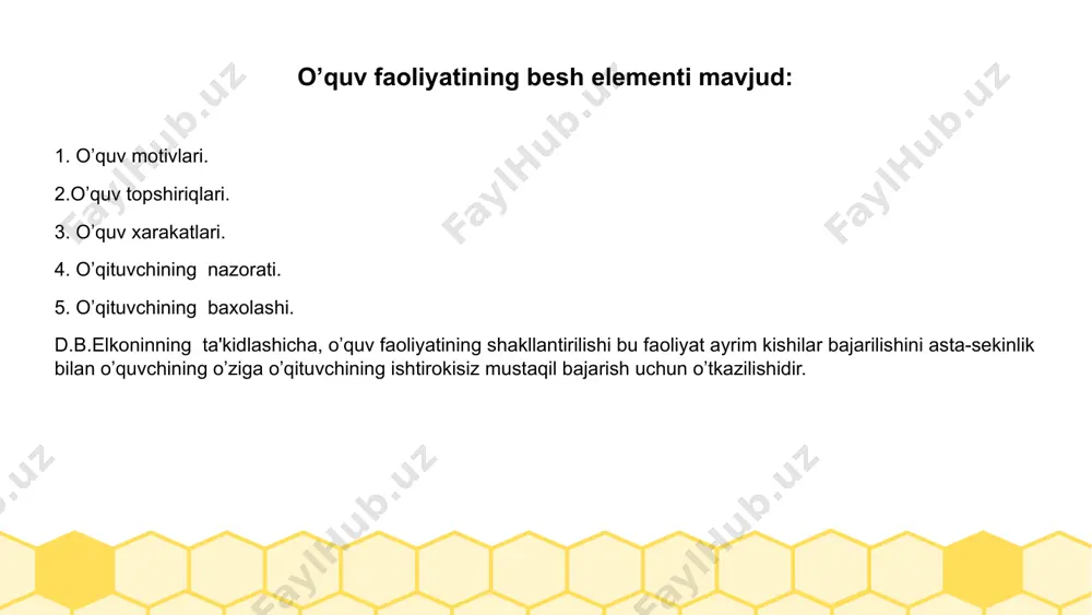 muammolarni mustaqil holda topish va ularni yechish uchun o’z loyihalarini tuzish va himoya qilish o’quvchilar tafakkurining ma'nodor va unumdor bo’lishiga xizmat qiladi. demokratik jamiyatda bolalar, umuman har bir inson erkin fikrlaydigan etib tarbiyalanadi. agar bolalar erkin fikrlashni o’rganmasa, berilgan ta'lim samarasi past bo’lishi muharrar.albatta, bilim kerak, ammo, bilim o’z yo’liga. mustaqil fikrlash ham katta boylik. hozirgi zamon o’quv muassasalarining vazifasi yosh avlodni mustaqil fikrlashga o’rgatishdir. albatta, fikrlashda ham individual farqlar mavjud. fikrlashni bilish - bu insonning aqlidir. xulq-atvor va odatni shakllantirish shaxsni tarbiyalashning asosiy yo’nalishi sifatida. tarbiya psixologiyasi maqsadga muvofiq ravishda tashkil etilgan pedagogik jarayon sharoitida inson shaxsi shakllanishining qonuniyatlarini o’rganadi, tarbiya har qanday jamiyatning muhim vazifasidir. tarbiya - bu shaxsning ijtimoiy, ma'naviy va ishlab chiqarish faoliyatiga tayyorlash maqsadida uning ma'naviy, jismoniy kamolotiga muntazam ravishda ta'sir ko’rsatish jarayonidir. prezidentimiz i.a.karimov: "ta'limning yangi modeli jamiyatda mustaqil fikrlovchi erkin shaxsning shakllanishiga olib keladi, o’zining qadr-qimmatini anglaydigan, irodasi baquvvat, iymoni butun, hayotda aniq …