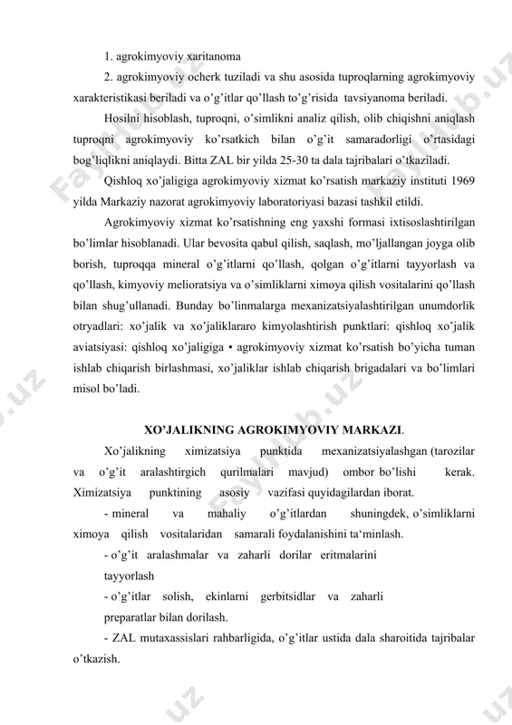 agrokimyoviy xizmat ko’rsatish - Page 5