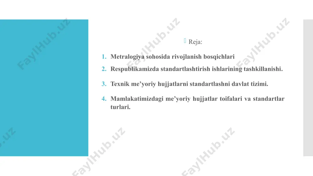 iya xizmatlarining integratsiyalashish davri. o‘zbekistonnning mustaqillik davridagi rivojlanish. antik rivojlanish davri. o‘lchashlarga bo‘lgan ehtiyoj qadim zamonlarda yuzaga kelgan. «o‘lchash» atamasining tom ma’nosi bo‘yicha tahlil etadigan bo‘lsak, qadimgi davrda insoniyat asosan «organoleptik o‘lchashlar» - ya’ni, o‘zining his etish a’zolari orqali u yoki bu fizikaviy xossa bo‘yicha taxminiy ma’lumotlar olgan. bunda mana shu his etish organlari o‘lchash vositasi vazifalarini bajargan. garchand bu kabi o‘lchashlarda aniq bir qiymat olinmasa ham, har bil o‘lchashda, aniqrog‘i baholashda muayyan bir o‘lchovga nisbatan solishtirish amalga oshirilgan. dastlab, solishtirish o‘lchovi moddiy bo‘lmagan, balki insonning o‘z tajribasi, zakovati va atrof-muhitni bilish darajasiga qarab individual tarzda belgilangan. keyinchalik ish va ozuqa topish qurollari amalda qo‘llana borgan sari solishtirish o‘lchovlari moddiylasha borgan. inson kundalik hayotida har xil kattaliklarni: masofalarni, yer maydonlarining yuzalarini, jismlarning o‘lchamlari va massalarini, vaqtni va hokazolarni bu jarayonlarning yuzaga kelish sabablarini, manbalarini bilmasdan, o‘zining sezgisi va tajribasi asosida o‘lchay boshlagan. eng qadimgi o‘lchash birliklari – antropometrik. u insonning …