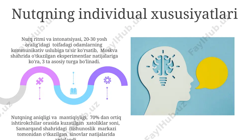 fikrlash va nutqning psixologik tavsifi - Page 5