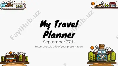 my travel planner — PPTX