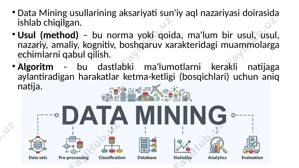 data mining metodlari va bosqichlari - Page 5