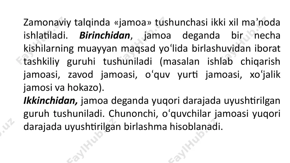 rivojlanishining uchinchi bosqichi jamoa faoliyatida anchagina sermahsul hisoblanadi. a.s.makarenkoning aniqlashicha, bu davrda butun jamoa «ayrim o’zini chetga olib qoluvchi, injiq shaxs»larga talab qo’ya boshlaydi. jamoaga endilikda faqat faollargina emas, balki uning butun a’zolari qiziqadi. jamoa hayotidagi uchinchi bosqich, ijtimoiy fikr mavjudligi bilan ifodalanadi. pedagog mazkur yo’nalishdagi ishni maqsadga muvofiq va izchil olib borgan sharoitda ijtimoiy fikrni shakllantirishga erishishi mumkin. shu maqsadda u yoki bu tadbir rejasini jamoaning birgalikdagi faoliyati yakuni, uning a’zolari tomonidan jamoa bo’lib muhokama qilinadi: turli mavzularda suhbatlar va ma’ruzalar uyushtiriladi, o’quvchilar o’rtasida samarali axborot vositalari yordamida ijtimoiy, g’oyaviy, axloqiy, estetik, ekologik, huquqiy, iqtisodiy va boshqa bilimlar targ’iboti tashkil etiladi. jamoa rivojlanishining uchinchi bosqichida ko’rsatib o’tilgan xususiyatlar shundan dalolat beradiki, ushbu bosqichda faqat jamoa faoliyatini emas, balki jamoaning har bir a’zosi bir-birlariga axloqiy mazmundagi talablarni qo’ya boshlaydi. jamoa rivojlanishining to’rtinchi bosqichi. bu bosqich uchinchi bosqichning bevosita davomi bo’lib, uning barcha a’zolari jamoa oldida turgan talablar asosida o’z-o’zlariga talablar …