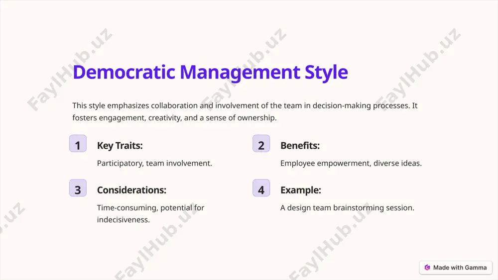 management styles: finding the perfect fit - Page 5