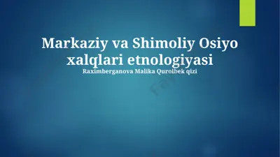 o‘qituvchilar uchun yordamchi material — PPTX