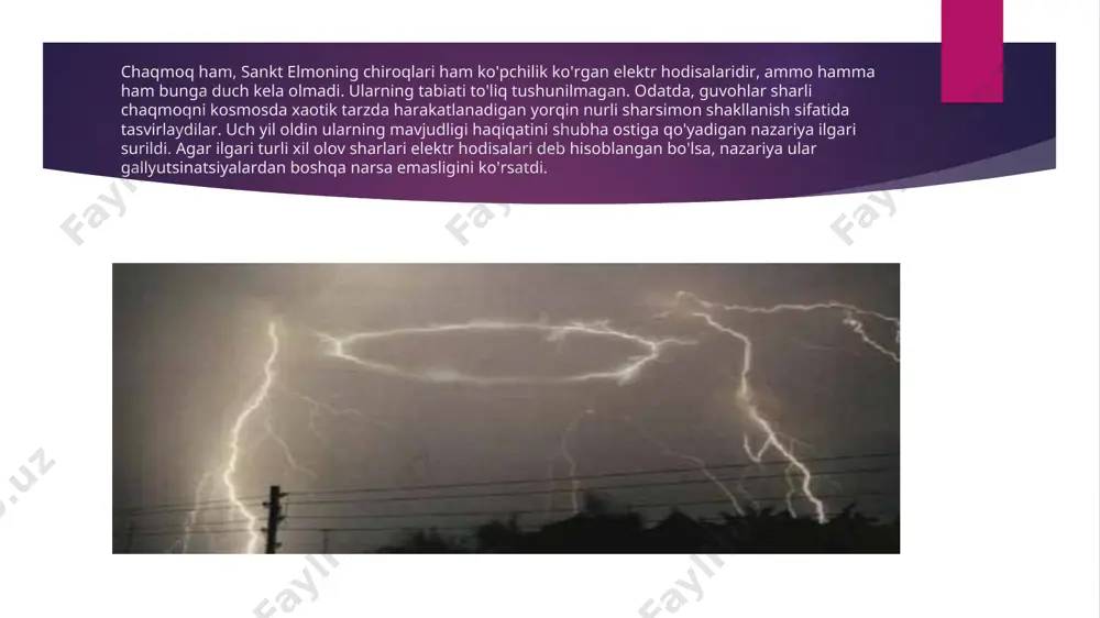 elektr xodisalari va asosiy elektrofizik kattaliklar - Page 3