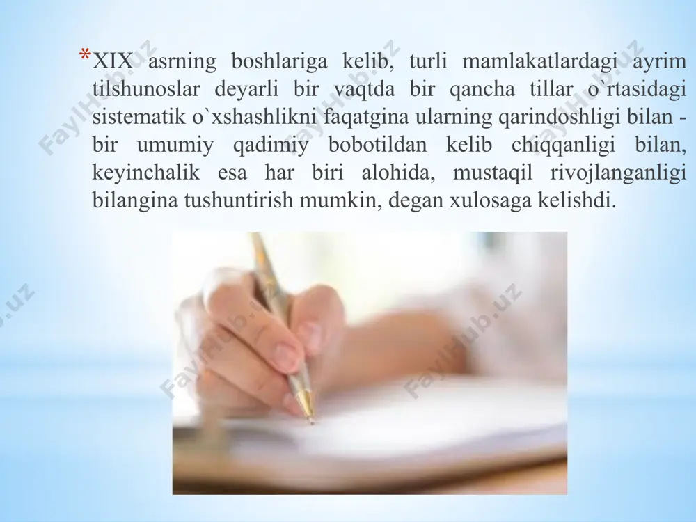 xix asrda qiyosiy-tarixiy tilshunoslikning vujudga kelishi - Page 4