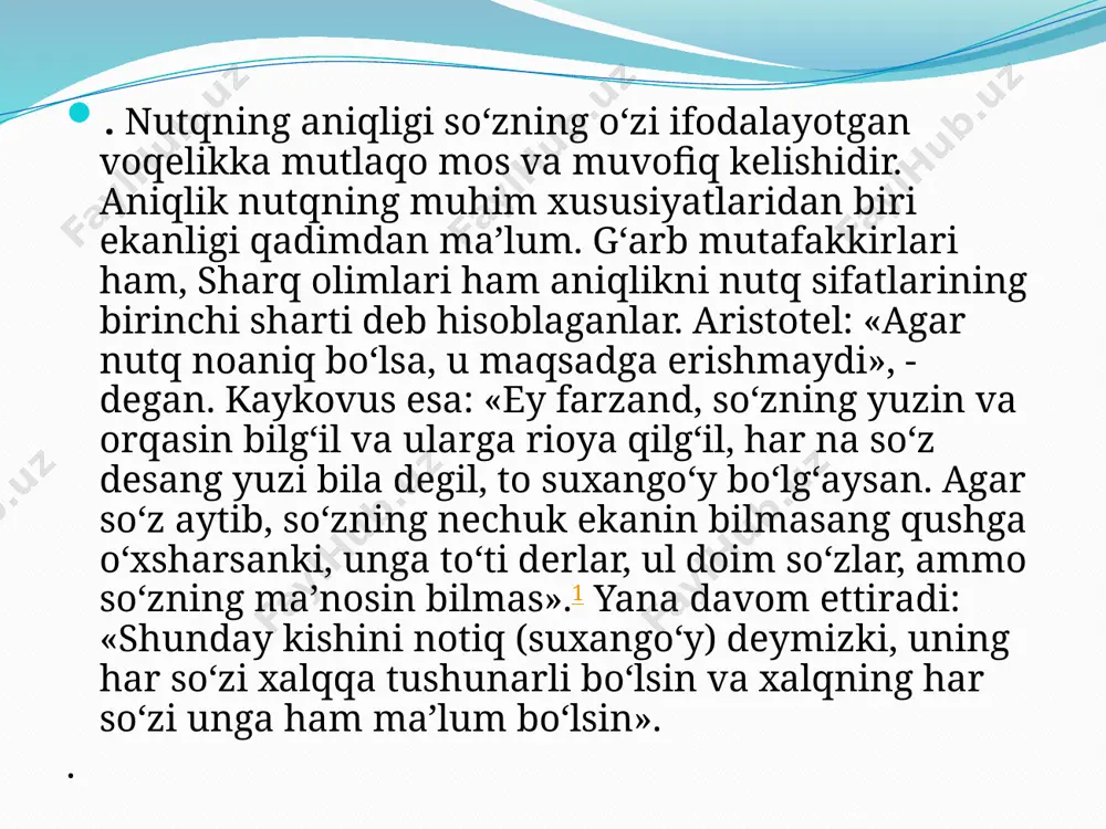 nutqning kommunikativ sifatlari - Page 5