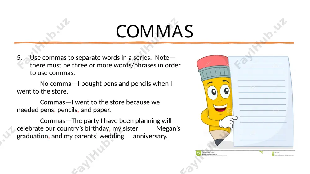punctuation - Page 5