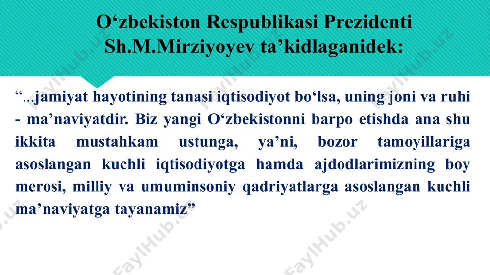 va tarix sahifalaridan o‘chmas iz qoldirgan buyuk mutaffakir ajdodlarimizning faoliyatlaridagi ma’naviy jasoratlilik fazilatlari. amir temurning nabirasi, benazir alloma mirzo ulug‘bek bir tomondan qariyb qirq yil mobaynida movarounnahrda donishmand hukmdor sifatida tinchlik va totuvlik uchun katta shijoat va matonat ko‘rsatishi, ikkinchi tomondan esa, o‘zida minglab yulduzlar harakatini jamlagan mukammal astronomik jadvalni yaratishi - ilm-fan sohasidagi ulkan faoliyati ma’naviy jasoratning haqiqiy namunasi bo‘la oladi. abu nasr ibn iroq, abu rayhon beruniy, abu ali ibn sino, mahmud xo‘jandiy, ahmad ibn muhammad xorazmiy, mirzo ulug‘bek, alisher navoiy va boshqalarning shu sohadagi faoliyatlari millat tarixida alohida o‘rin tutadi. fikrimizni dalillashga harakat qilamiz: bu o‘rinda birgina mirzo ulug‘bek va alisher navoiy faoliyatiga nazar solaylik. - el-yurt deb, vatan birligi, ozodligi va obodligi uchun hammaga ibrat – namuna bo‘la olgan, katta fidoyilik ko‘rsata olgan buyuk ajdodlarimizning faoliyatlaridagi ma’naviy jasoratlilik fazilatlari. bunday fazilatlarga ega bo‘lgan insonlar tarixda ham, ajdodlarimiz va ota-bobolarimiz orasida ham ko‘plab uchraydi. masalan, urganchni vatan …