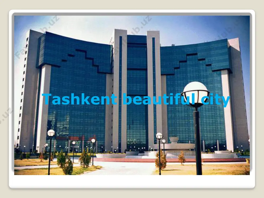 tashkent - capital of uzbekistan - Page 4