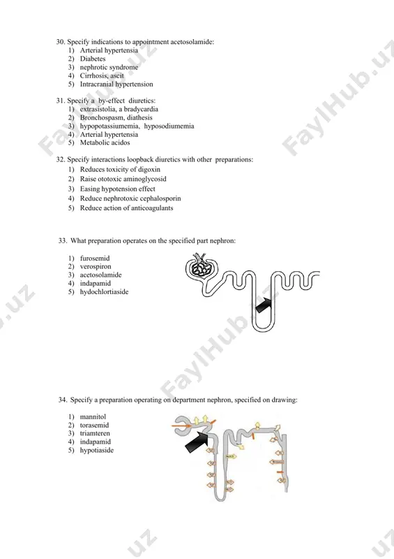 diuretics test - Page 5