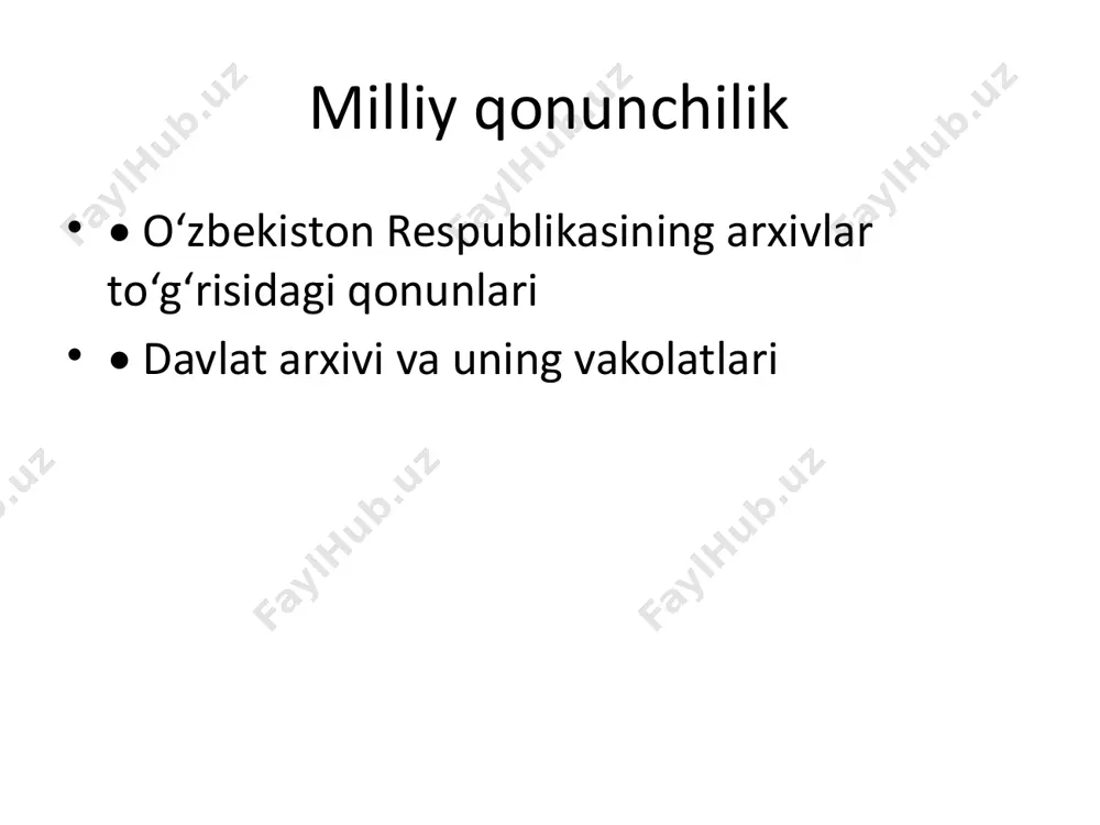 kutubxonachilikda arxiv huquqlari - Page 5