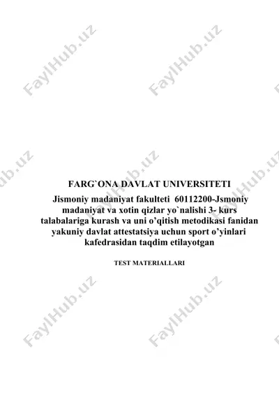 sport o’yinlari savollari — DOC