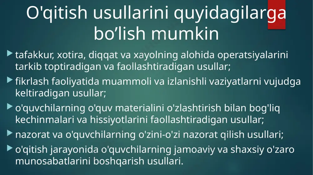 ta'lim metodlari va vositalari - Page 3