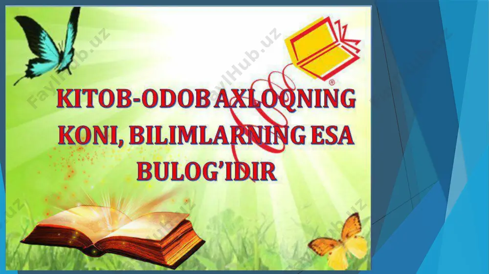 ng oq-u qorasidek avaylab parvarish qilayotgan bog’dagi gullar va daraxtlar yoqdimi? kutubxonadagi qadimiy kitoblar va nodir qo’lyozmalar-chi? xijolatdan qizarib ketgan yigit bularning hech qaysisini ko’rmaganini tan oldi, negaki, uning butun diqqat-e'tibori donishmand unga ishonib topshirgan ikki tomchi yog’da bo’lgan ekan. «bor, orqangga qayt, mening uyimdagi hamma mo’jizalarni ko’rib kel, — depti donishmand. — odam qayer-da va qanday yashashini bilmay turib, unga ishonib bo’lmaydi». qo’lida qoshiqcha bilan yigit yana zallar va yo’laklar bo’ylab aylana boshlapti. bu gal u o’zini ancha erkin his qilibdi va xonalarni bezab turgan hamma noyob va g’aroyib narsalarni ko’ripti. u bog’larni va qasr tevaragidagi tog’larni tomosha qilibdi, gullar jozibasidan va mohirlik bilan joylashtirilgan haykallar-u rasmlardan bahra olipti. donishmandning huzuriga qaytib kelib, ko’rgan narsalarining hammasini birma-bir sanab beribdi. «men senga qoshiqchada olib borib, to’kmay qaytarib olib kel, deb bergan yog’ qani?» — deb so’rabdi donishmand. shu choq yigit qarasa-ki, yog’ to’kilib ketgan ekan. «senga berishim mumkin bo’lgan birdan-bir …