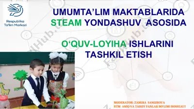 o‘quv-loyiha ishlarini tashkil etish — PPT