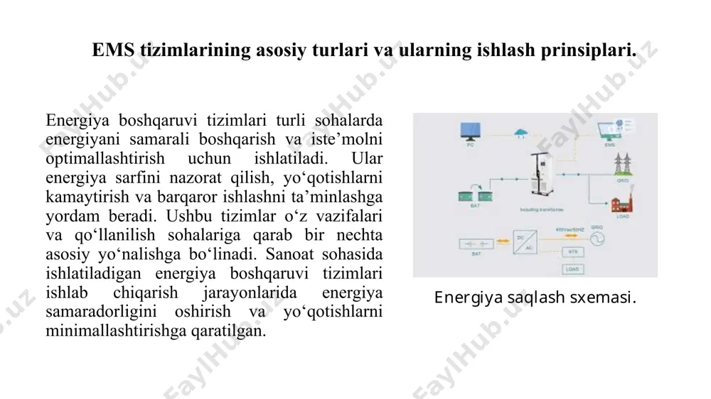 energiya boshqaruvi tizimlari (ems) niloyihalash - Page 5
