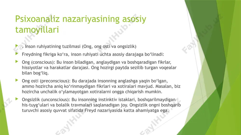 zigmund freydning klassik psixoanalizi - Page 5