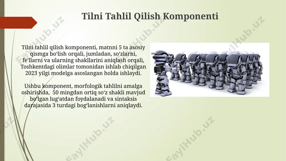 mashina tarjima tizimlarining lingvistik protsessori tuzilishi - Page 4