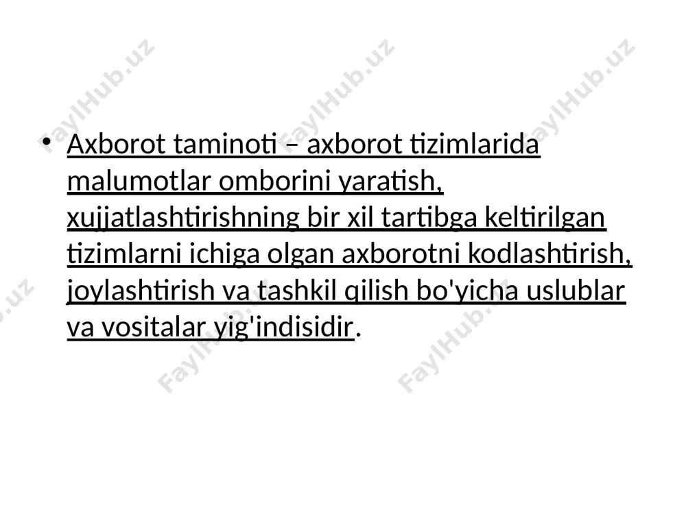 axborot tizimlarining ta'minoti - Page 4