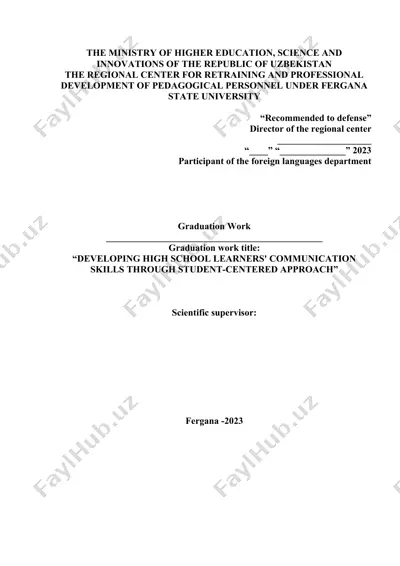 graduation work — DOCX