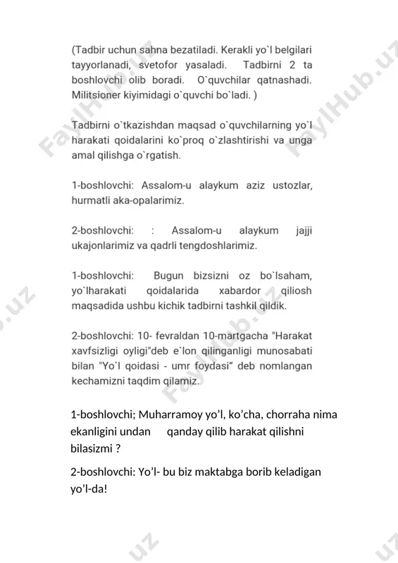 "yo’l qoidasi - umr foydasi" - Page 2