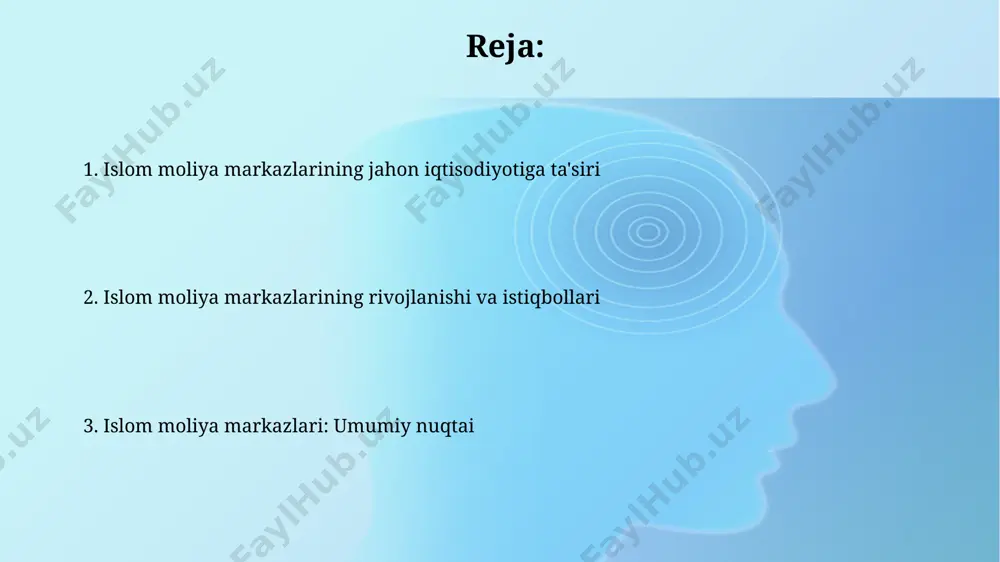 яқин активлар жамланган. islom moliya markazlarida xalqaro hamkorlik islom taraqqiyot banki (idb) 2024 yilga qadar afrika mamlakatlarida 15 ta yangi islom moliya markazini ochishni rejalashtirmoqda, bu qit'ada hamkorlikni kengaytiradi. islom moliya markazlari o'rtasidagi hamkorlikning 2023 yilda 30 milliard dollarlik hajmdagi bitimlar tuzilishi, xususan, malayziya va baa o'rtasidagi sheriklikni kuchaytirdi. islom moliya markazlarining rivojlanish tarixi 1970-yillarning oxirida pokistondagi islom taraqqiyot banki islom moliyaviy institutlarining rivojlanishiga turtki berdi, bu esa keyinchalik boshqa mamlakatlarda, jumladan, malayziyada shunga o'xshash markazlarning paydo bo'lishiga sabab bo'ldi. 1990-yillardan boshlab, baa, bahrayn va qatar kabi yaqin sharq mamlakatlari global miqyosdagi muhim islom moliya markazlariga aylandi, 100 milliard dollardan ortiq aktivlarni boshqarish bilan. islom moliya markazlarining iqtisodiy ta'siri istanbuldagi islom moliya markazining faoliyati tufayli 2023 yilda 10 mingdan ortiq yangi ish o'rinlari yaratildi, bu shaharning iqtisodiy rivojlanishiga sezilarli hissa qo'shdi. malayziyadagi islom banklari 2022 yilda 800 milliard dollarlik aktivlarni boshqargan bo'lib, bu mamlakatning moliyaviy barqarorligiga va xalqaro investitsiyalarni jalb …