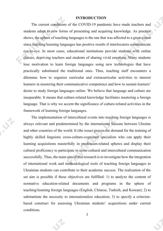 f the major characteristics of our time is the formation of a single information space, the collaboration of cultures, comity of nations and the processes of globalization. the practical value the authors initiated this research to show that the study of cross-cultural communication is determined by the need to assess the current state of human society as it becomes important to identify the boundaries between globalization and preservation of social and cultural pluralism. communicators learn social norms and peculiarities of other cultures in the process of cross-cultural communication. this research seeks to address successful socialization and acculturation with the subsequent formation of a multicultural personality. chapter i. prospects of teaching cross-cultural communication in a globalized world 1.1. cross-cultural communication as a basic part of teaching foreign language globalization is recognized as being a complex phenomenon and a stage of development of economic, political, social and cultural relations, in which the …