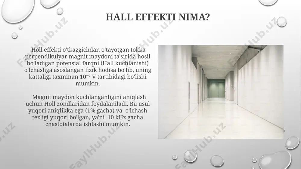 hall effekti va uning qoʻllanilish turlari - Page 3