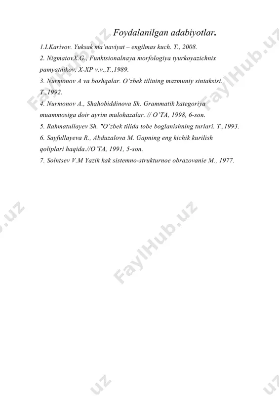 til sistema sifatida. lisoniy birliklarda sathlar - Page 5