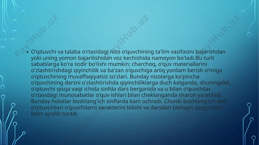 o‘qituvchi o‘quvchi tizimidagi munosabatlar axloqi - Page 4