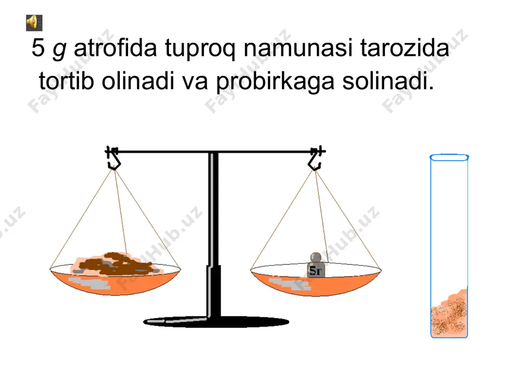 tuproqning suvli eritmasini tayyorlash va unda ishqor borligini aniqlash - Page 2