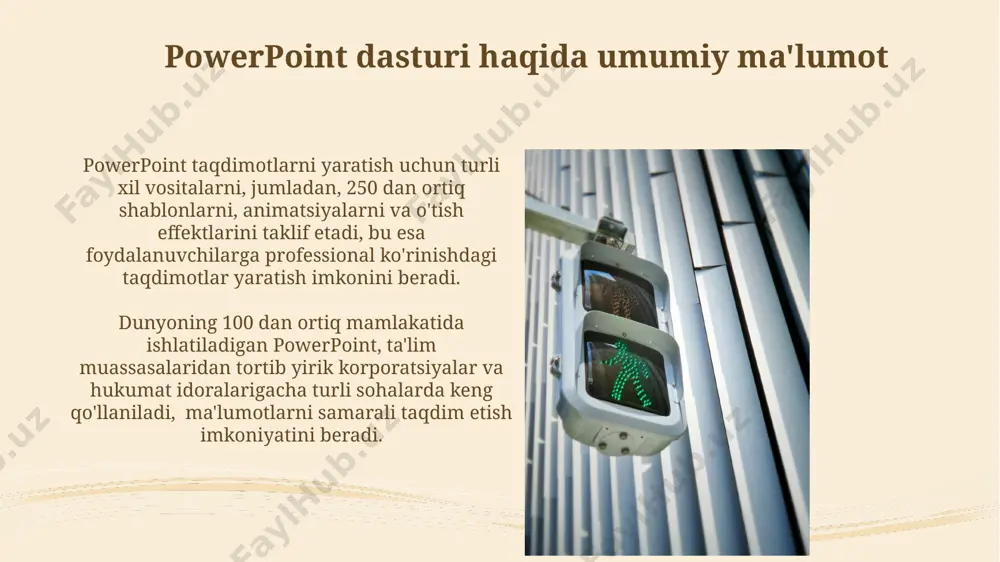 powerpoint dasturi bo‘yicha ma’lumotnoma taqdimoti - Page 4
