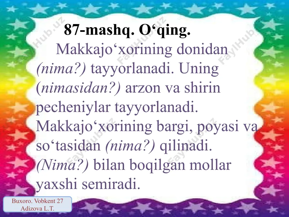 tinish belgilari mavzusida dars - Page 4