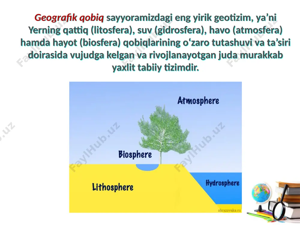 geografiya fanlari tizimi haqida tushuncha dars ishlanmasi - Page 5
