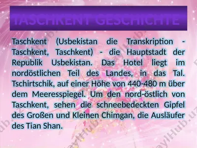 taschkent geschichte — PPTX
