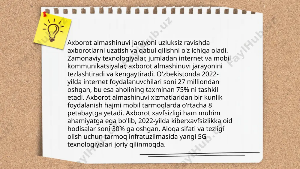 axborot oqimi va axborot madaniyatining shakllanish tendansiyalari - Page 5