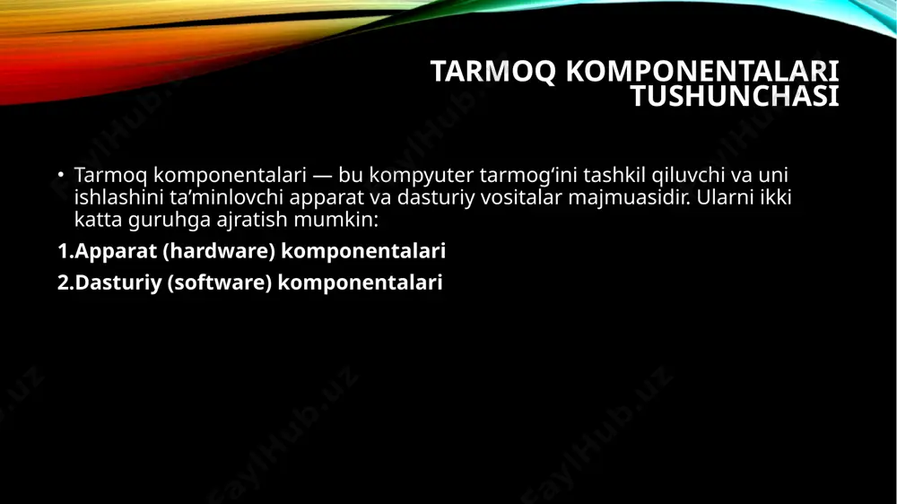 tarmoq komponentalari - Page 4