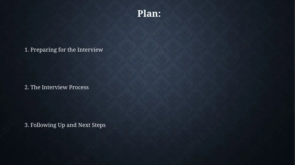 work and business: job interviews - Page 2