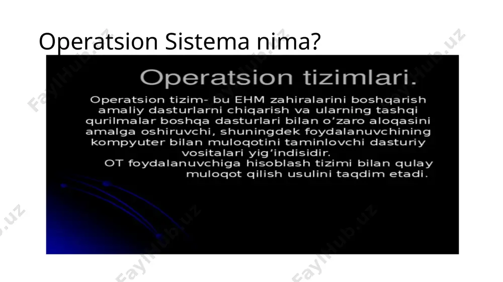 operatsion sistemalar - Page 3