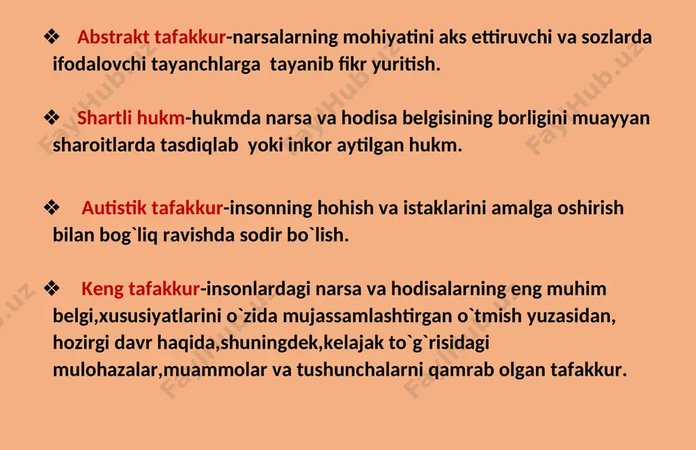 tafakkur va uning turlari haqida atamalar lug‘ati - Page 5