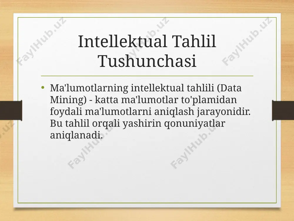 ma'lumotlarning intellektual tahlili - Page 3