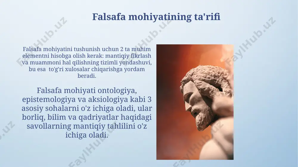 falsafaning fan va dunyo qarashga doir mohiyati - Page 5