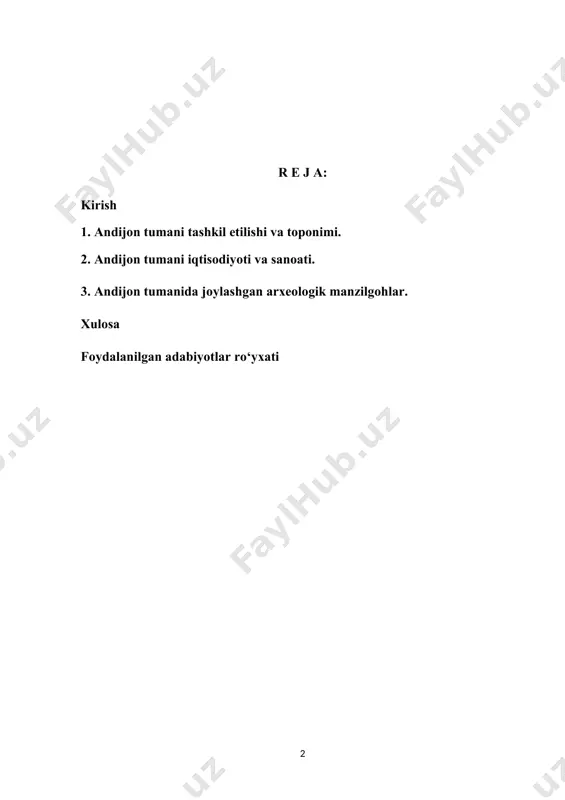 ngan, kafanga oʼralgandek holatda, oʼrganish uchun yopiq mavzu boʼlib qolgandi. oʼzbekiston respublikasi prezidenti sh.m.mirziyoevning faoliyati bilan mustaqillik tarixida yangi bosqich va yangi davr boshlandi. hozirda bu davr yangi oʼzbekiston deb atalib kelinmoqda. sh.m.mirziyoev 2017-yil 31-avgustda qatagʼon qurbonlari xotirasi muzeyiga tashrif buyurganida oʼzbekistonning podshoh rossiyasi va sovet mustamlakachiligi davridagi siyosiy qatagʼon fojialari, dahshatlari va unga qarshi olib borilgan kurash tariximiz sahifalarida oʼz ifodasini topishligini aytgan. аyni vaqtda, zulm va ekspluatatsiyaga qarshi, vatan ozodligi, mustaqilligi yoʼlida qurbon boʼlganlar xotirasini muqaddas bilish orqali xalqimiz, ayniqsa, yoshlarimiz qalbida vatanparvarlik, millatparvarlik, yurt farovonligi yoʼlida sadoqat bilan faoliyat koʼrsatish his-tuygʼularini yuksaltirish zarur. 1. andijon tumani tashkil etilishi va toponimi. «аjdodlarimizning vatan tinchligi va ozodligi yoʼlidagi kurashi bugungi kun yoshlari uchun ibrat maktabidir. har bir viloyatda qatagʼon qurbonlari xotirasi muzeyining filiallarini tashkil qilishimiz kerak. ular universitet va institutlar qoshida tashkil etilsa, ayni muddao boʼladi. qatagʼon qurbonlari xotirasi boʼyicha maktab darsliklarida maxsus dastur asosida oʼqitish tizimini ishlab chiqish …